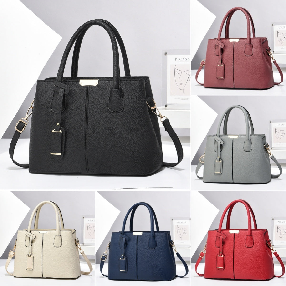 Women chic Leather Handbags